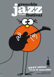 Affiche du Grenoble Jazz festival 2007
